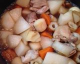 めんつゆだけ★冷凍野菜でかんたん筑前煮作り方4写真
