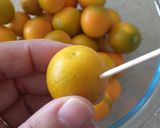 きんかんのはちみつ漬け　♪保存食作り方1写真