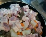 母直伝♡大根と豚バラの味噌煮作り方4写真
