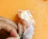 食べやすいの♪手羽元の開き方　ハサミ版有作り方4写真