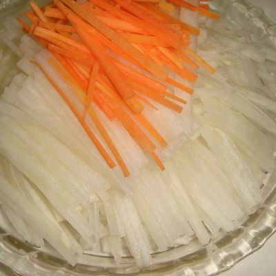 たなます 紅白なますの作り方 おせち料理に人参と大根のなますレシピ