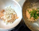 愛されおかず♪蓮根と大葉の照焼きつくね作り方3写真