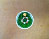 キャラ弁♡ワンポイント♡クリスマスリース作り方6写真