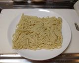 ひき肉と白菜の混ぜ麺風あんかけ焼きそば作り方1写真