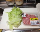 ひき肉と白菜の混ぜ麺風あんかけ焼きそば作り方2写真
