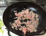 ひき肉と白菜の混ぜ麺風あんかけ焼きそば作り方4写真