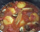 鶏とじゃがいものトマト煮込み♪作り方9写真