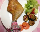ローストチキン☆あの飾りも！作り方10写真
