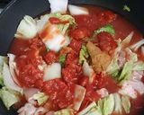 まろやか~!チキンと白菜のトマト煮込み作り方6写真