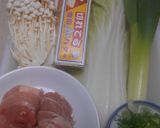 鶏肉と白菜の味噌煮込み鍋・バターのせ作り方1写真