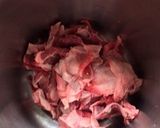 牛すじのカレー丼(圧力鍋使用)作り方1写真