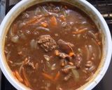 牛すじのカレー丼(圧力鍋使用)作り方10写真