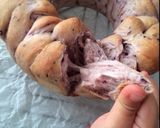 Xmasに♪ミックスベリーのリースパン♡作り方11写真