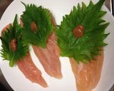 ささみdeヘルシー　梅しそ風味作り方3写真