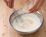 レアチーズ風ブルーベリーヨーグルトケーキ作り方5写真