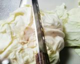 簡単☆茹でキャベツとカニかまのサラダ作り方1写真