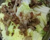 超ズボラ！白菜と豚肉の酒蒸し作り方3写真