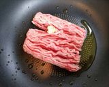 簡単夕飯・昼食！なすと豚挽肉の麻婆茄子冷やし素麺作り方3写真