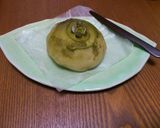 桃饅頭　と　抹茶万寿作り方19写真