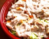 タジン鍋！豚肉とたっぷりキャベツ千切り鍋作り方4写真