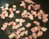 ふんわりベーコン玉子丼作り方1写真