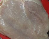 スチーマーで5分★鶏むね肉の梅しそロール作り方1写真