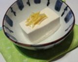 簡単!1分!ゆず温豆腐作り方3写真