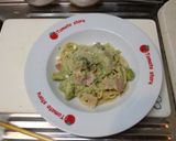 【味噌マヨ】くりーみーアボカドパスタ作り方7写真