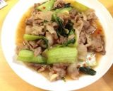 豚肉とちんげん菜のスイートチリ炒め作り方3写真