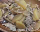 簡単！！大根と豚肉の煮物作り方5写真