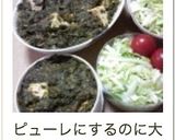 インドのほうれん草カレー：サグパニール作り方17写真