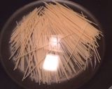 簡単！生パスタ風 焼き鳥スパ作り方1写真