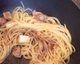 簡単！生パスタ風 焼き鳥スパ作り方6写真