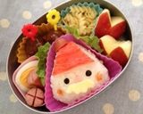 キャラ弁☆サンタさん♪作り方1写真