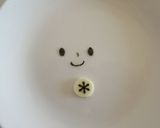 キャラ弁☆簡単！俵の雪だるま☆作り方4写真