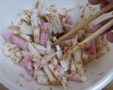 大根とかまぼこの梅かつお作り方5写真