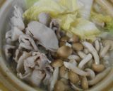 豚小間肉と白菜としめじの3点鍋味ぽん添え作り方8写真