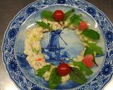 チキンと林檎のクリスマス風作り方9写真