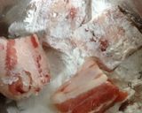 ＊薄切り豚バラ肉の柔ら角煮風どんぶり＊作り方3写真