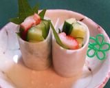 生春巻き風☆大根のロールサラダ作り方6写真