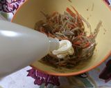 きんぴらごぼうリメイクでゴボウサラダ作り方4写真
