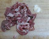 牛肉と糸こんにゃくのみそ炒め作り方1写真
