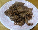 牛肉と糸こんにゃくのみそ炒め作り方5写真