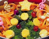 キャラ弁＊ブロッコリーで簡単ツリー＊作り方3写真
