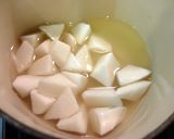 豚トロと長芋のホクホク塩麹煮作り方3写真