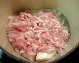 豚トロと長芋のホクホク塩麹煮作り方4写真