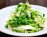 豆苗と大根のごま和え作り方4写真