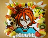 クリスマスケーキ♡苺でリース風♫作り方24写真