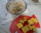 豚肉と厚揚げの柳川風作り方1写真