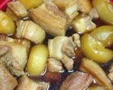 豚バラと大根の煮物作り方8写真